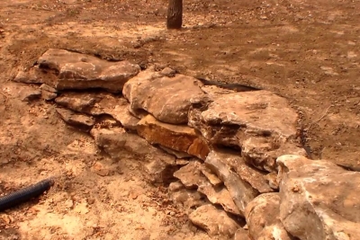 Boulder Wall Construction